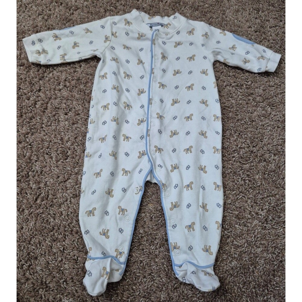 Hartstrings sleeper supima cotton size 3-6 months